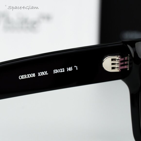 Off-White Women Sunglasses Black Pink Square OERI008 VIRGIL 1030 NEW AUTHENTIC main image 10